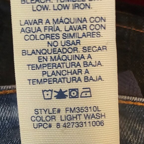 Faded Glory Blue Jeans TALL 29x32 - Picture 4 of 4